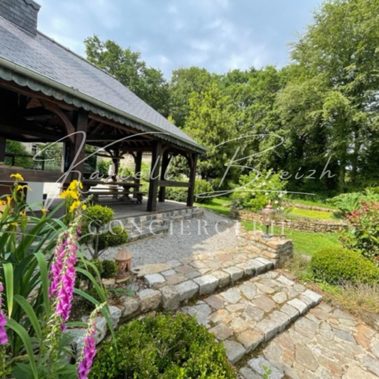 La Familiale Du Manoir De Kerollivier Saint-Gilles-Pligeaux Exterior foto